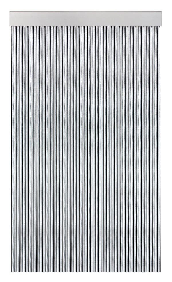 CORTINA CINTAS COLOR NEGRO ACUDAM - A01460