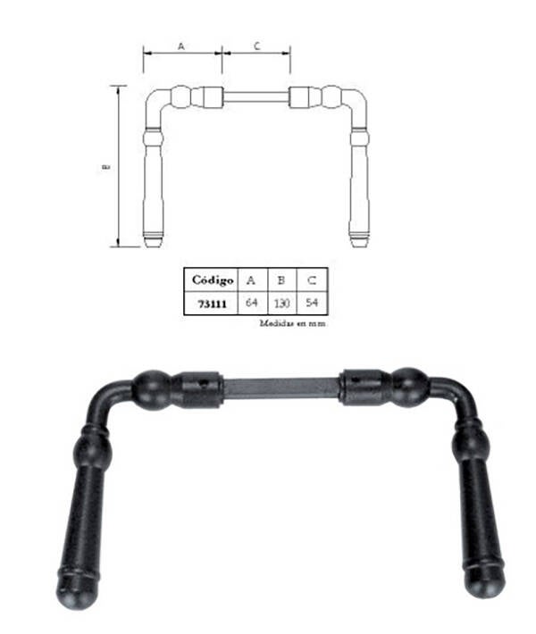 MANILLA TORNEADA IMEX - 73111