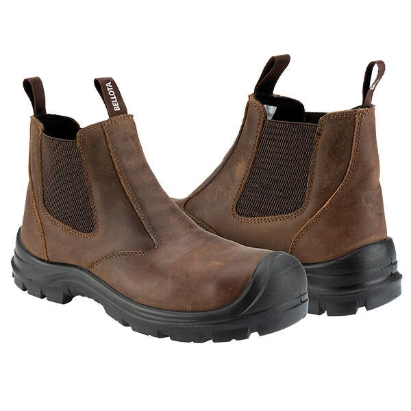 BOTA PIEL S3 PU/PLA SIN CORDON BELLOTA