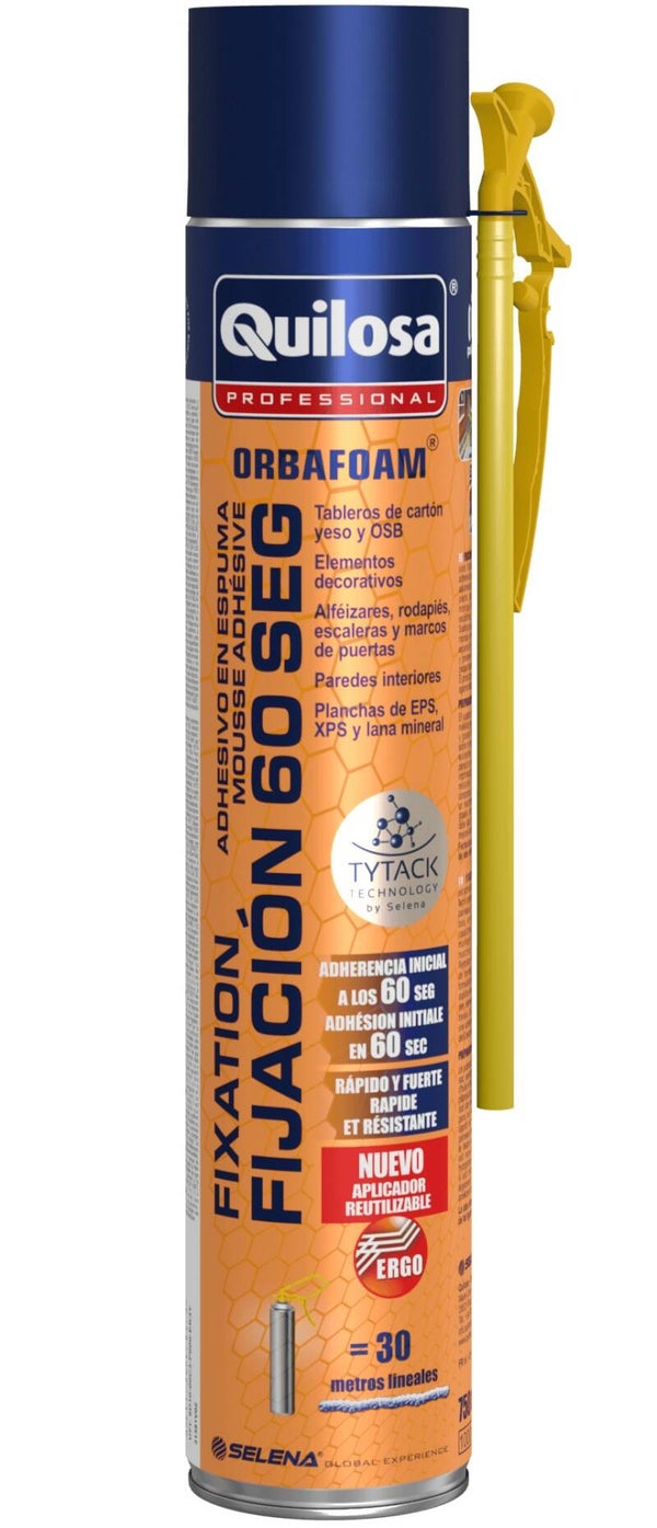 ADHESIVO MONTAJE ESPUMA 60 CANULA ORBAFOAM 750 ML T017947