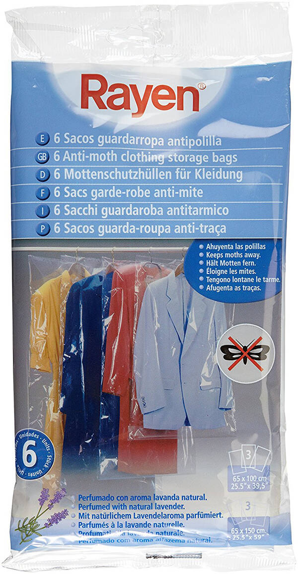 SACO GUARDARROPA 6U C/ANTIPOLI RAYEN - 6048.01