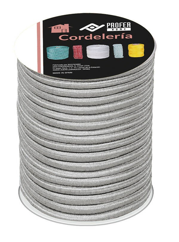CUERDA ELASTICA PES 8MM BLAN PROFER HOME 15 M PH1354