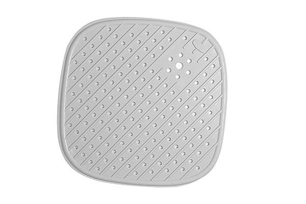 SALVAPLATOS DIAGONAL 900 GRIS DINTEX 32X32 CM 07360