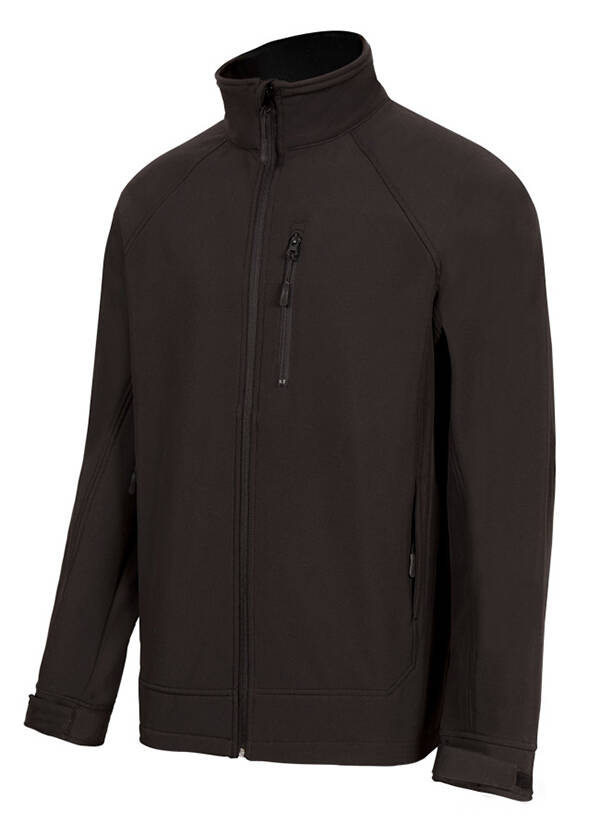 CHAQUETA SOFTSHELL NEGRA VELILLA XL 206005/0