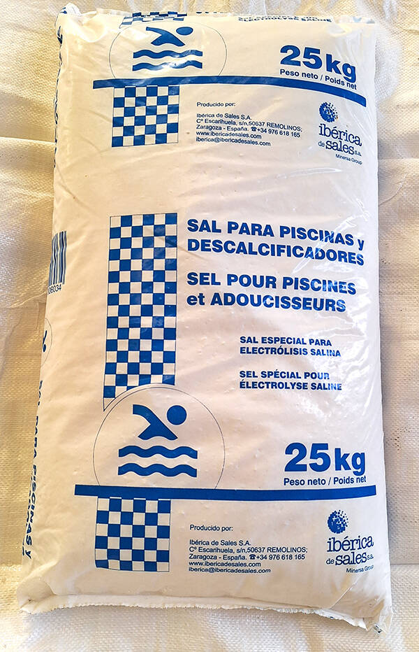 SACO SAL DESCALCIFICACION PISC IBERICA 25 KG
