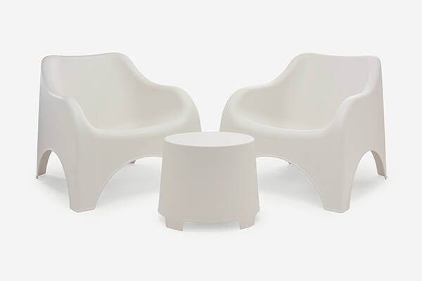 CONJUNTO RESINA CLOUD BLANCO IPAE 79,5X81X76 CLOCO03AN