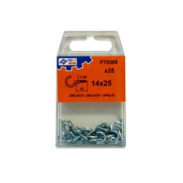 HEMBRILLA ABIERTA ZN C/15 PZS PROFER TOP 17X40 48320-PT0291