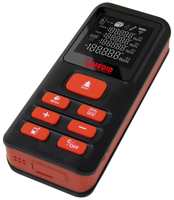 MEDIDOR LASER ROJO MEDID 100 M 58