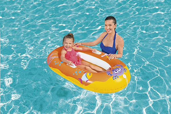 BARCA HINCH CRUSTACEO BESTWAY 135X89 CM 34009