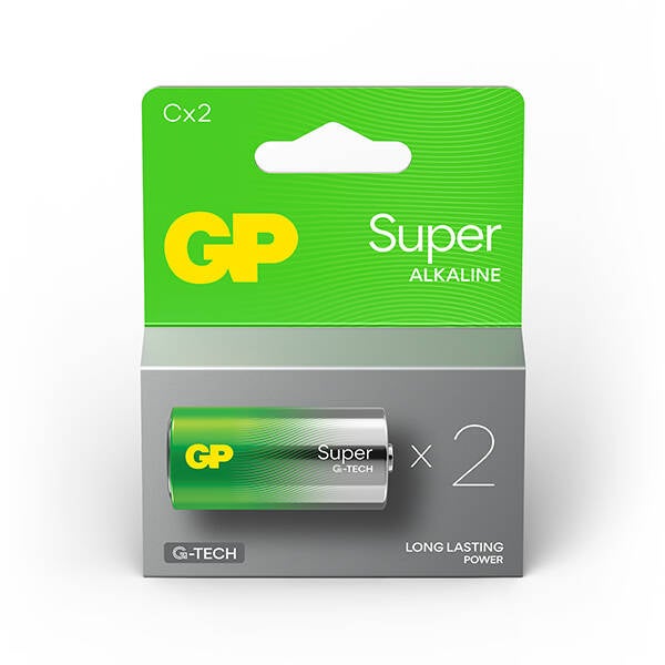PILA ALCALINA LR14 BLISTER 2u GP 1,5 V G008