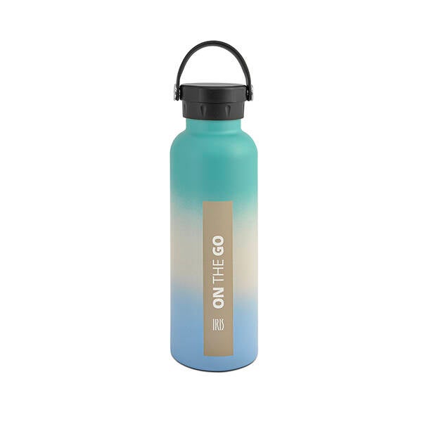 BOTELLA TERMO ON THE GO AZUL DEGRADADA IRIS 750 ML 9815-IA