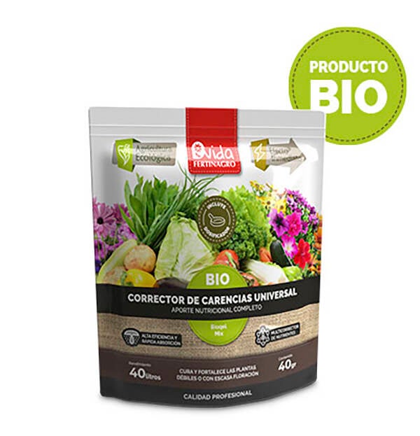CORRECTOR CARENCIAS UNIVERSAL BIO C/15 SOBRES VIDA FERTINAGRO 40 G 600001-037296