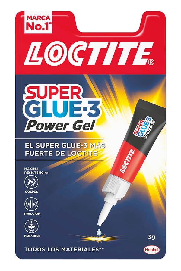 PEGAMENTO INSTANT POWER GEL LOCTITE 3 G 2640067