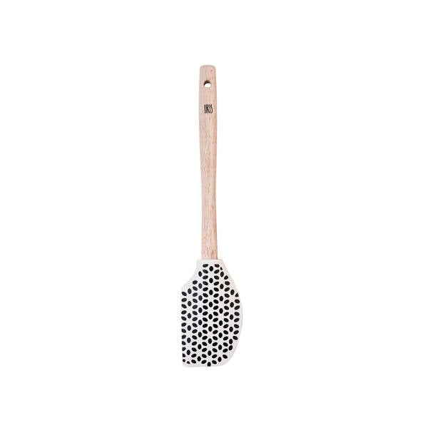 ESPATULA LENGUA SILICONA MADERA BRISA IRIS 30 CM 2503-S