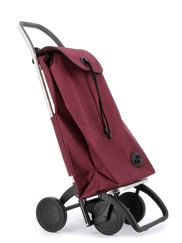 CARRO COMPRA I-MAX MF 4 BURDEOS ROLSER 43 L IMX302
