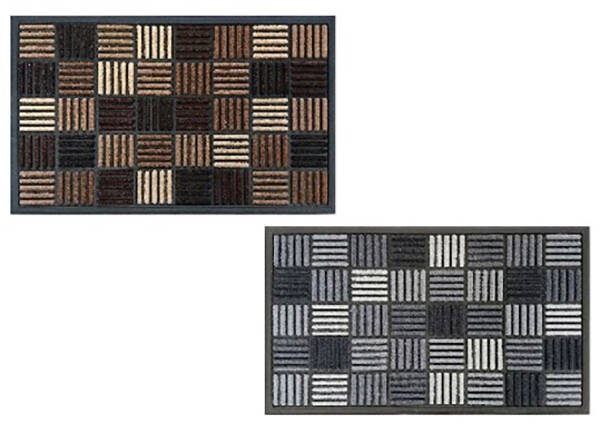 FELPUDO MOQUETA GOMA PORTOFINO DINTEX 45X75 CM 55026