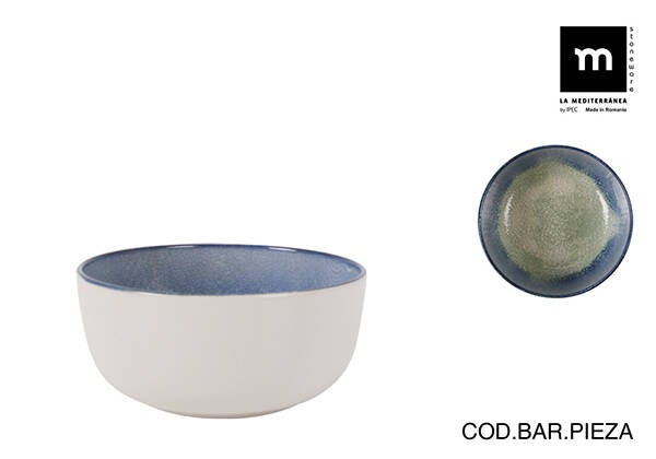 BOL STONEWARE OLAF NORDIC IVORY LA MEDITERRANEA 14,5 CM OLA27108