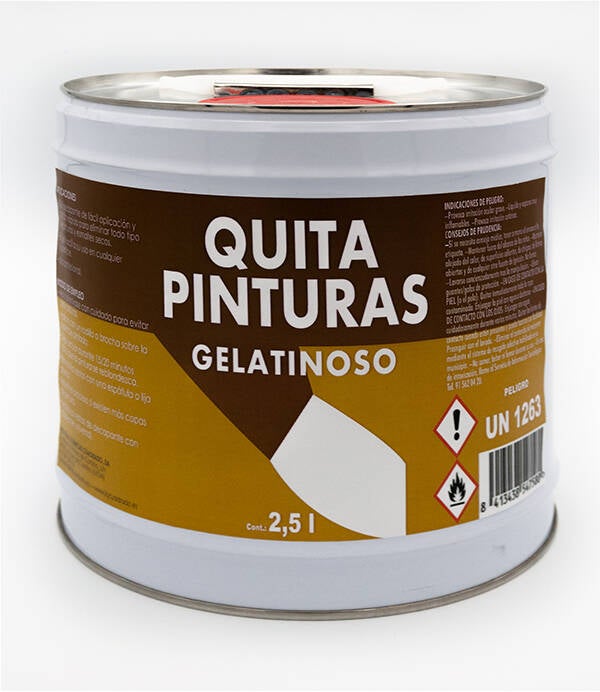 QUITAPINTURAS GEL S/DICLORO CUADRADO 2,5 L 547058