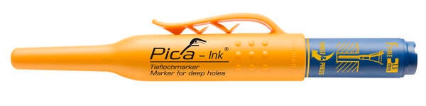 MARCADOR AGUJERO PROFUNDO CLIP PICA - 150/41 AZUL