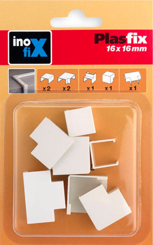 ENLACE REGLETA BLANCO INOFIX 16X16 MM 3610-2