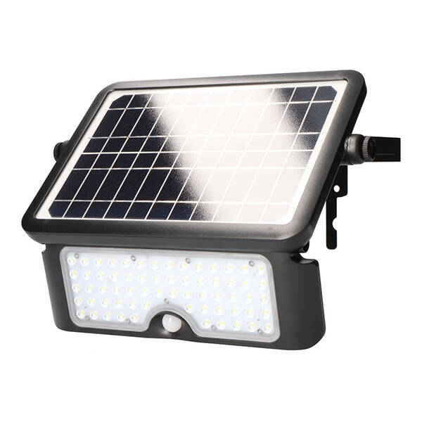 FOCO SOLAR RECARGABLE SENSOR PRESENCIA 1150 Lm EDM 10 W 31844