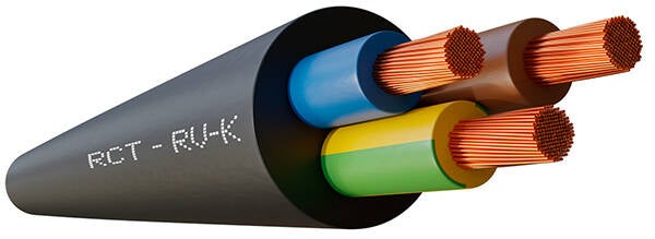 CABLE MANGUERA ARAFLEX NEGRA RV-K 0,6/1KV CPR R100 RCT 2 X1,5 6202015015