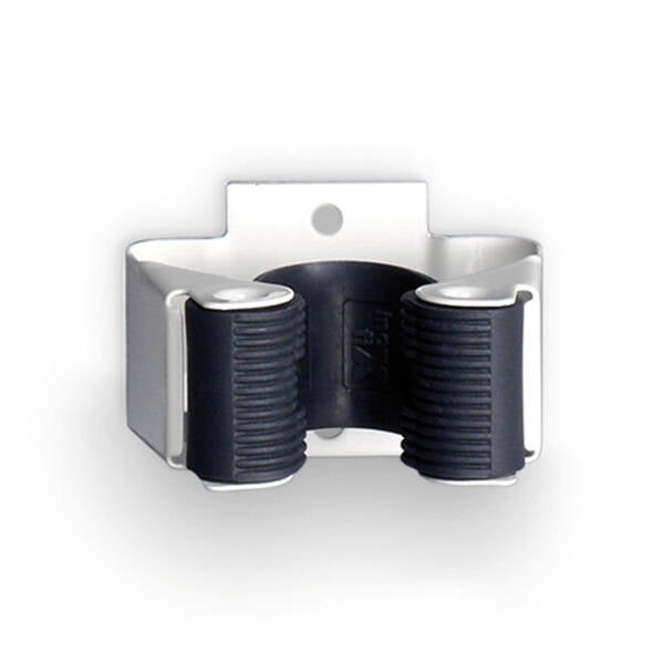 SUJETA ESCOBAS BL.2 BLANCO INOFIX - 2055-2
