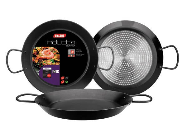 PAELLERA INDUCCION ALUMINIO INDUCTA IBILI