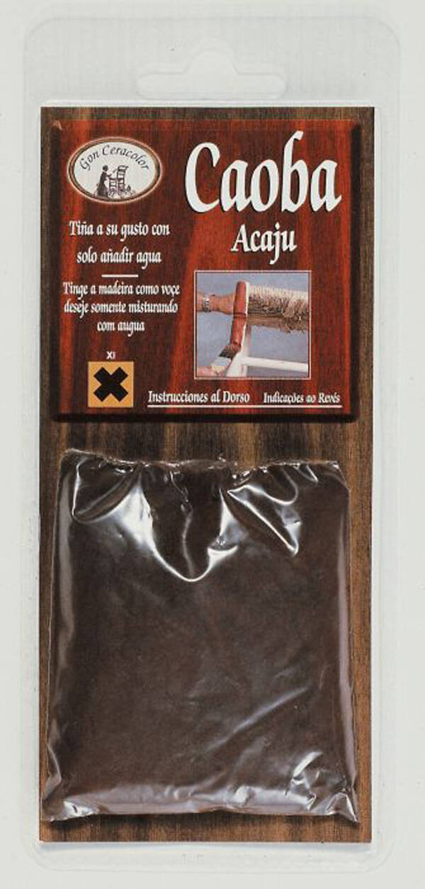 TINTE AL AGUA CAOBA GON 125 ML