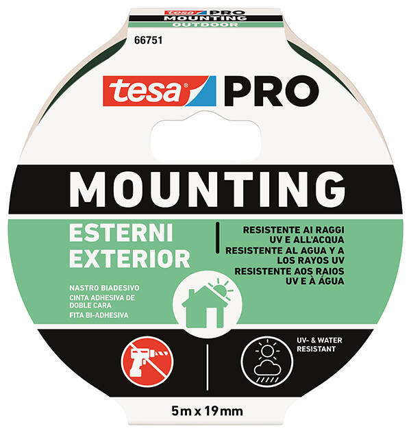 CINTA DB CARA MONTAJE TTE TESA 5MX19 MM 66751-00003-01