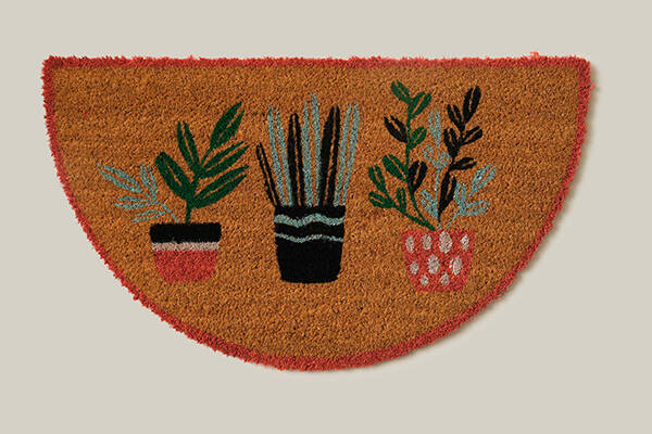 FELPUDO COCO M/LUNA EUROPA DINTEX 40X70 CM 55184