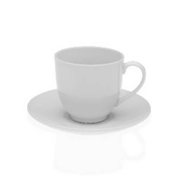 TAZA CAFE/TÉ PORCELANA BLANCA SET-6 VERSA 180 ML 21990054