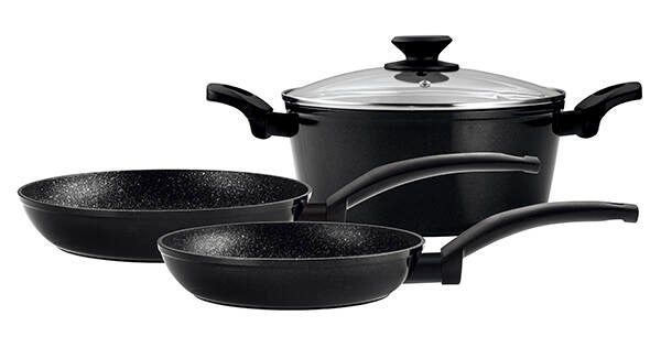 SET COCINA 3 PZAS VIVANT INDUCC. FAGOR 20-24-24CM 81BAFGVIV04