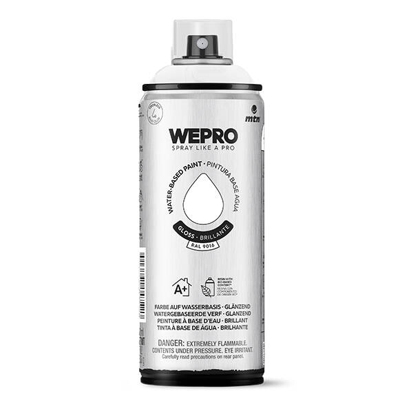 PINTURA AEROSOL AGUA BLANCO IGLU BRILLANTE MTN 400 ML EX014WP9016W