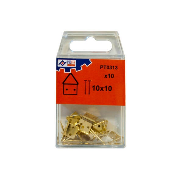 CUELGACUADRO CLAVAR C/6 PZS PROFER TOP 14X14 MM 48343-PT0314