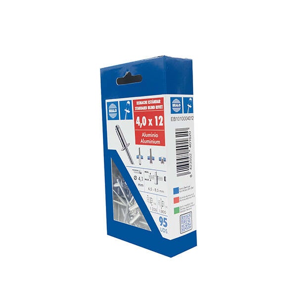 REMACHE BLISTER 95 U BRALO 4X12 MM EB1010004012