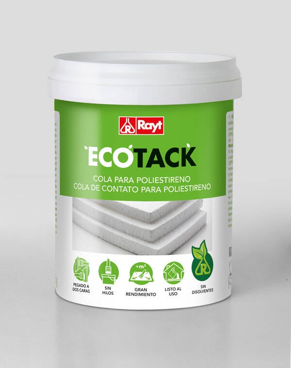 COLA POLIESTIRENO ECOTACK RAYT 1 KG 1891-09