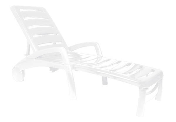 TUMBONA RESINA PLEGABLE BCA OLOT 65X190X49C 01471.R18C