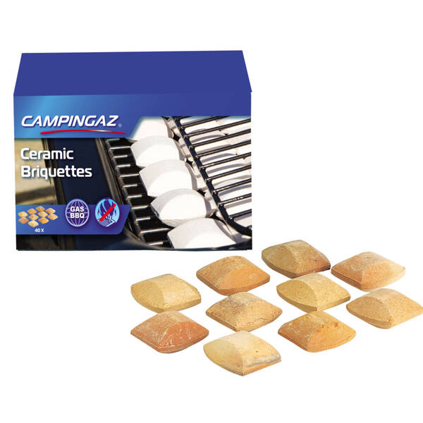 BRIQUETA CERAMI BARBACOA PQ.40 COLEMAN - 205636