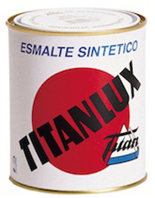 ESMALTE SINT MATE NEGRO TITANLUX 4 L 5809004