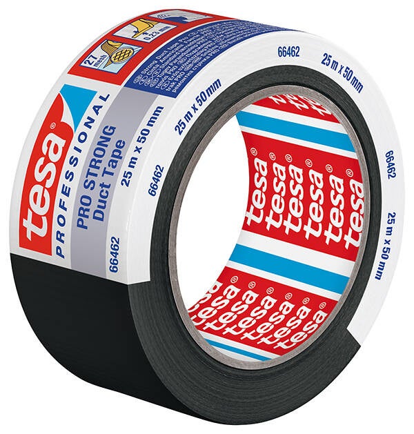 CINTA MULTIUSO AMERICANA NEGRO TESA TAPE 25 MX50 MM 66462-00000-00
