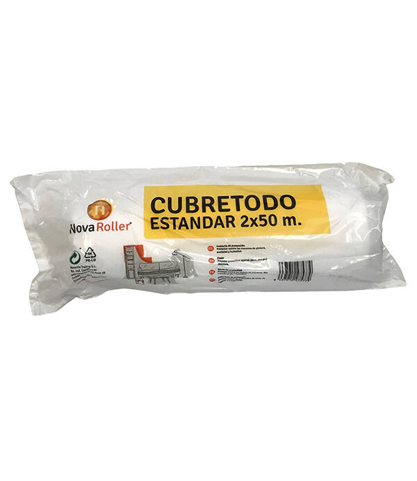 PLASTICO CUBRETODO STANDAR NOVARTIX 2X50 M 401010