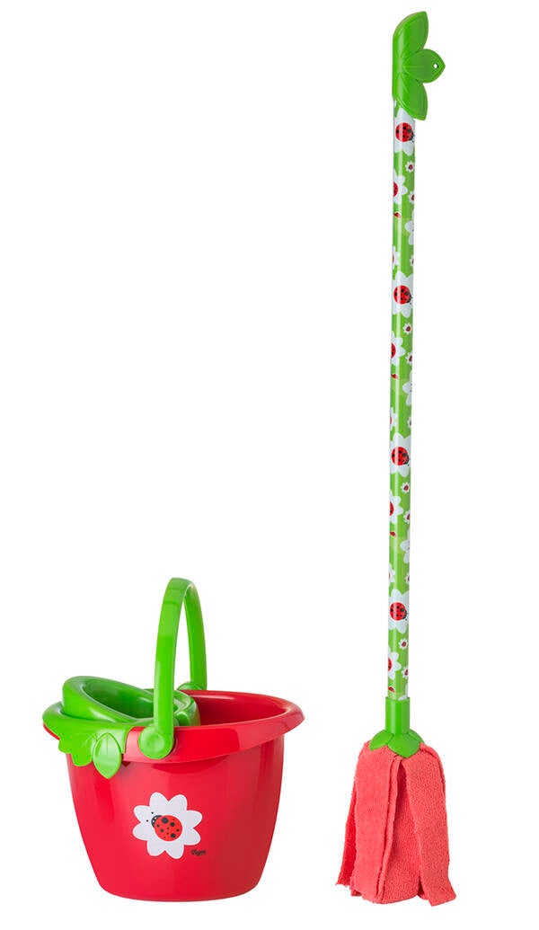 CUBO+FREGONA LADYBUG INFANTIL VIGAR - 7696