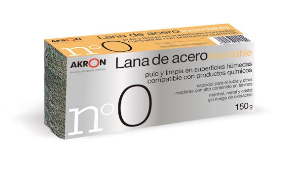 ESTROPAJO LANA INOX MEDIA N.0 BARLESA 150 G 2294