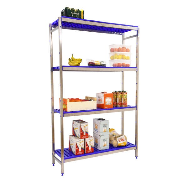 ESTANTERIA ACERO INOX SIMON 160X126X40 8425437074639
