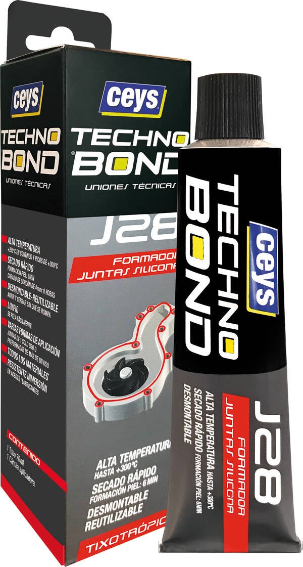 SELLADOR ALTA TEMPERATURA J-28 TECHNOBOND 70 ML 550240