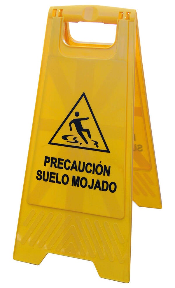 SEÑAL PRECAUCION SUELO MOJADO CV TOOLS 63 CM 0391