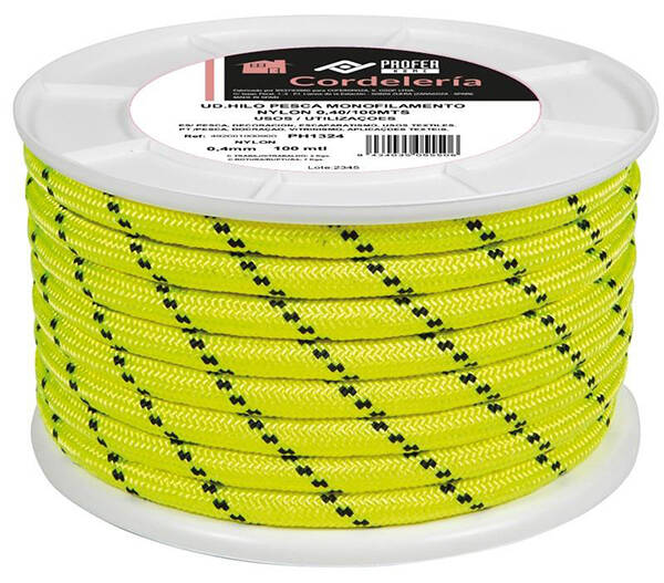 CUERDA TRENZ PES C/ALMA 6MM AMAR FL PROFER HOME 200 M PH1405
