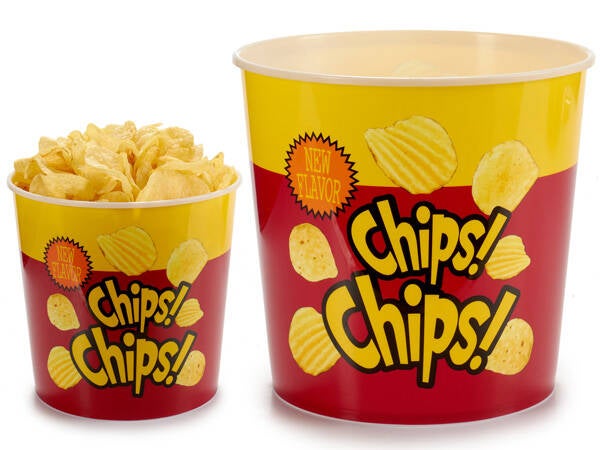 CUBO PATATAS CHIPS ARTE REGAL 20X21.5 CM 36615