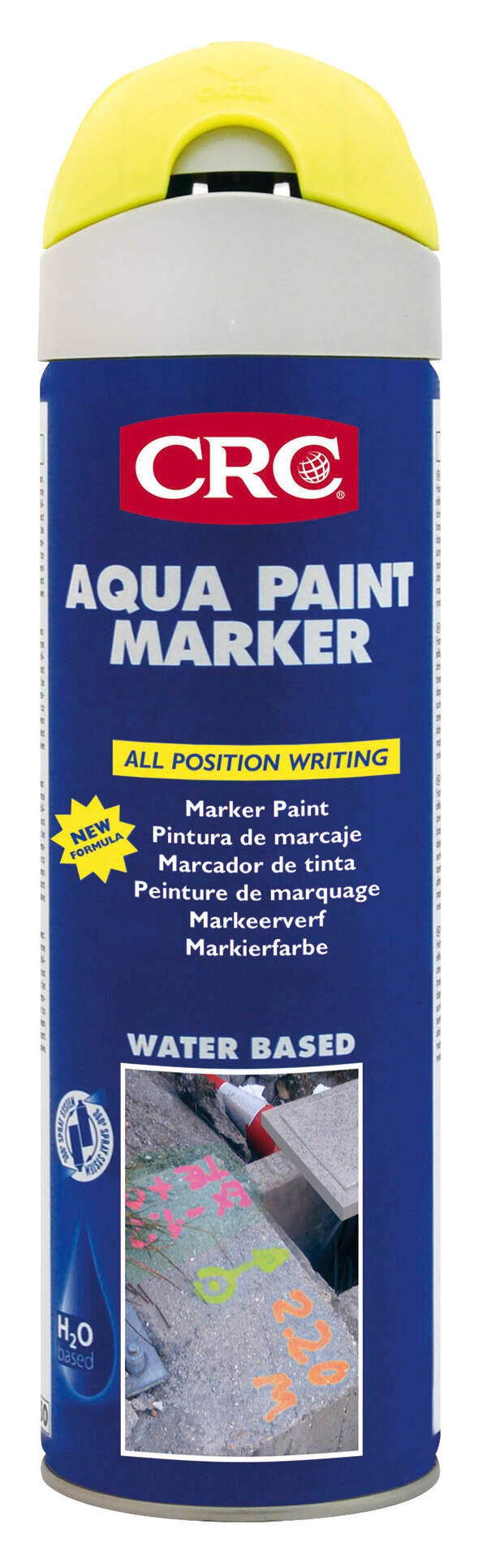MARCADOR MARKERPAINT AMARILLO CRC 500 ML 10154-AA